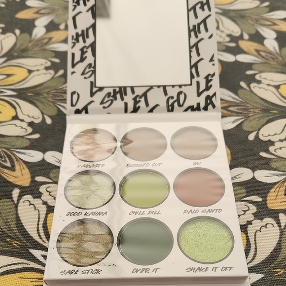 S--- Let Go Eyeshadow Palette - Green and Neutral Shades - Picture 1 of 4